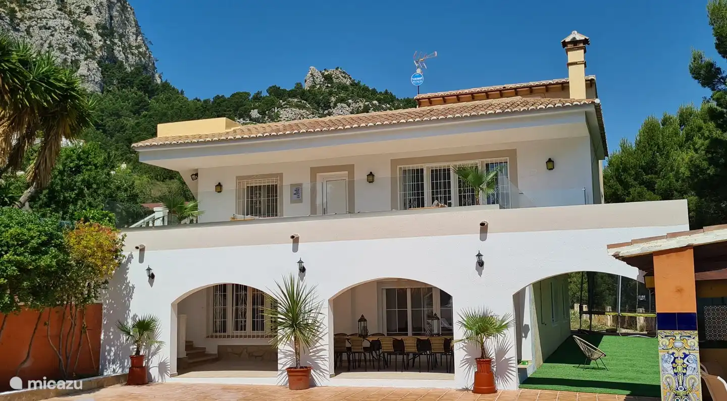 Close up van de Villa