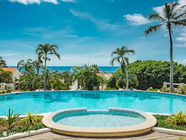 Penthouse met spectaculair uitzicht! huren in Curaçao, Curacao-Midden, Piscadera - penthouse Ook vanaf het zwembad heb je een prachtig uitzicht over de zee