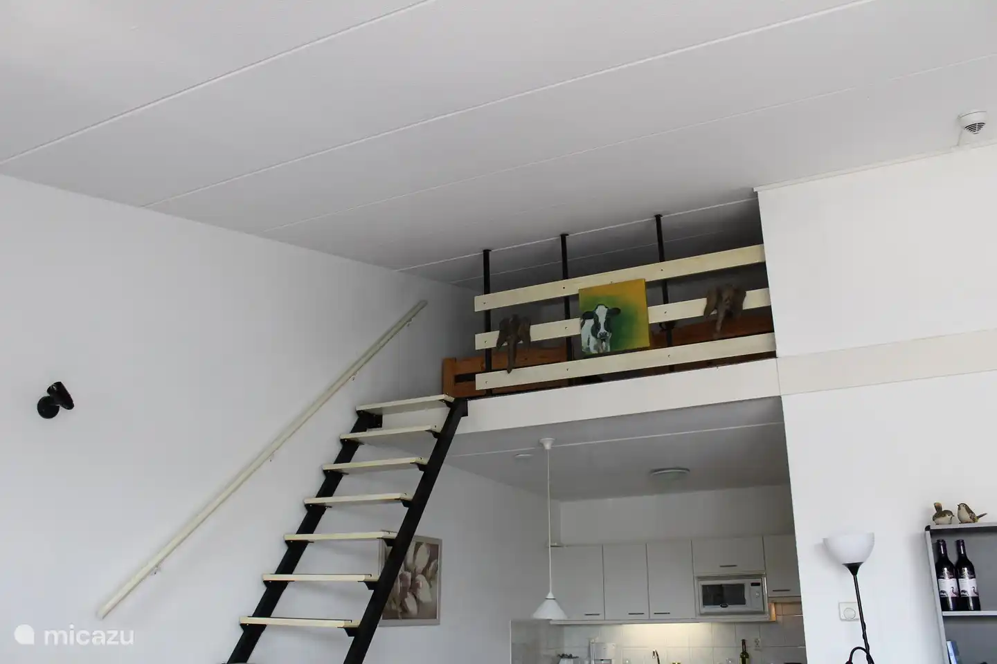 Treppe nach oben (Bett)