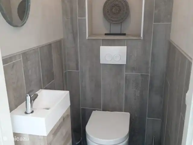 Location de Vacances Pays-Bas, Hollande du Nord, Saint Martin, maison de vacances - Froietoid Toilettes en bas.