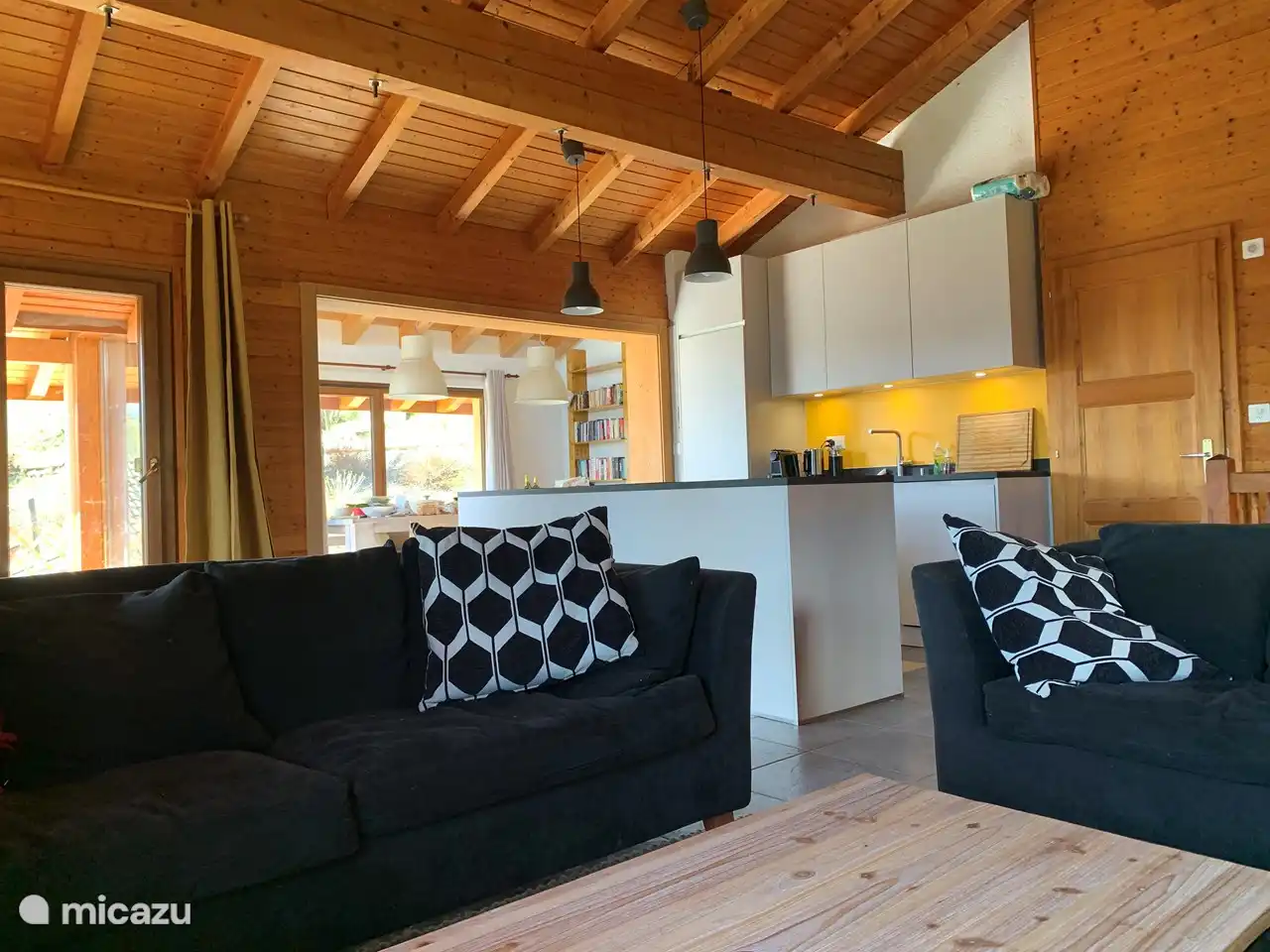 Kitchen from living room