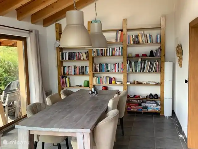 Chalet Chardon huren in Zwitserland, Wallis, Mayens de Chamoson - chalet Eetkamer/bibliotheek