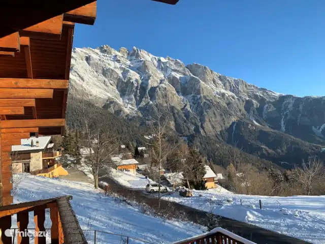 Chalet Chardon huren in Zwitserland, Wallis, Mayens de Chamoson - chalet Uitzicht op Haut de Cry voor chalet langs