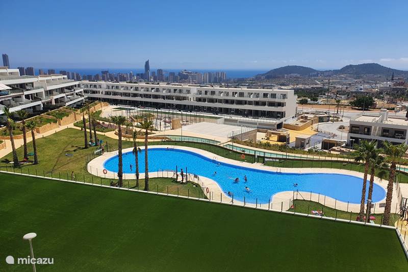 Vakantiehuis Spanje, Costa Blanca, Finestrat Appartement Nieuw lux modern 4 p app. zeezicht