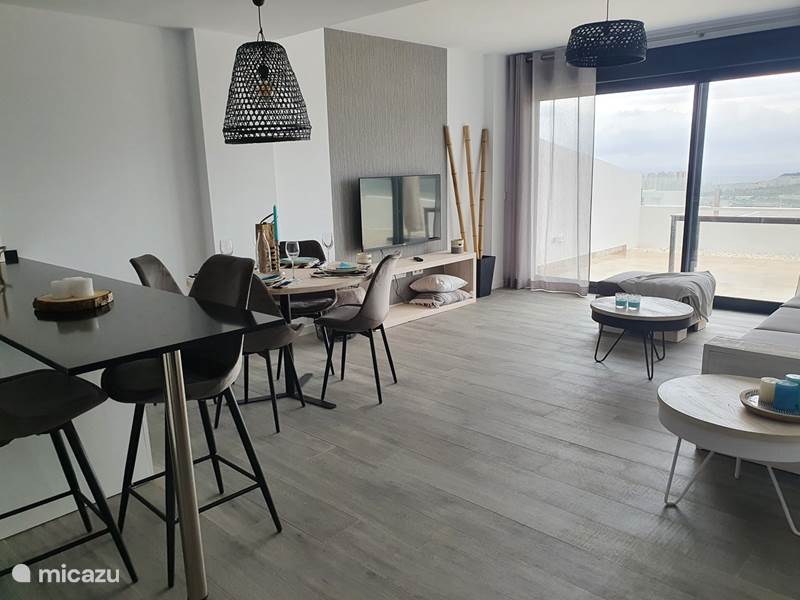 Ferienwohnung Spanien, Costa Blanca, Finestrat Appartement Neue lux moderne 4p-App. Meerblick