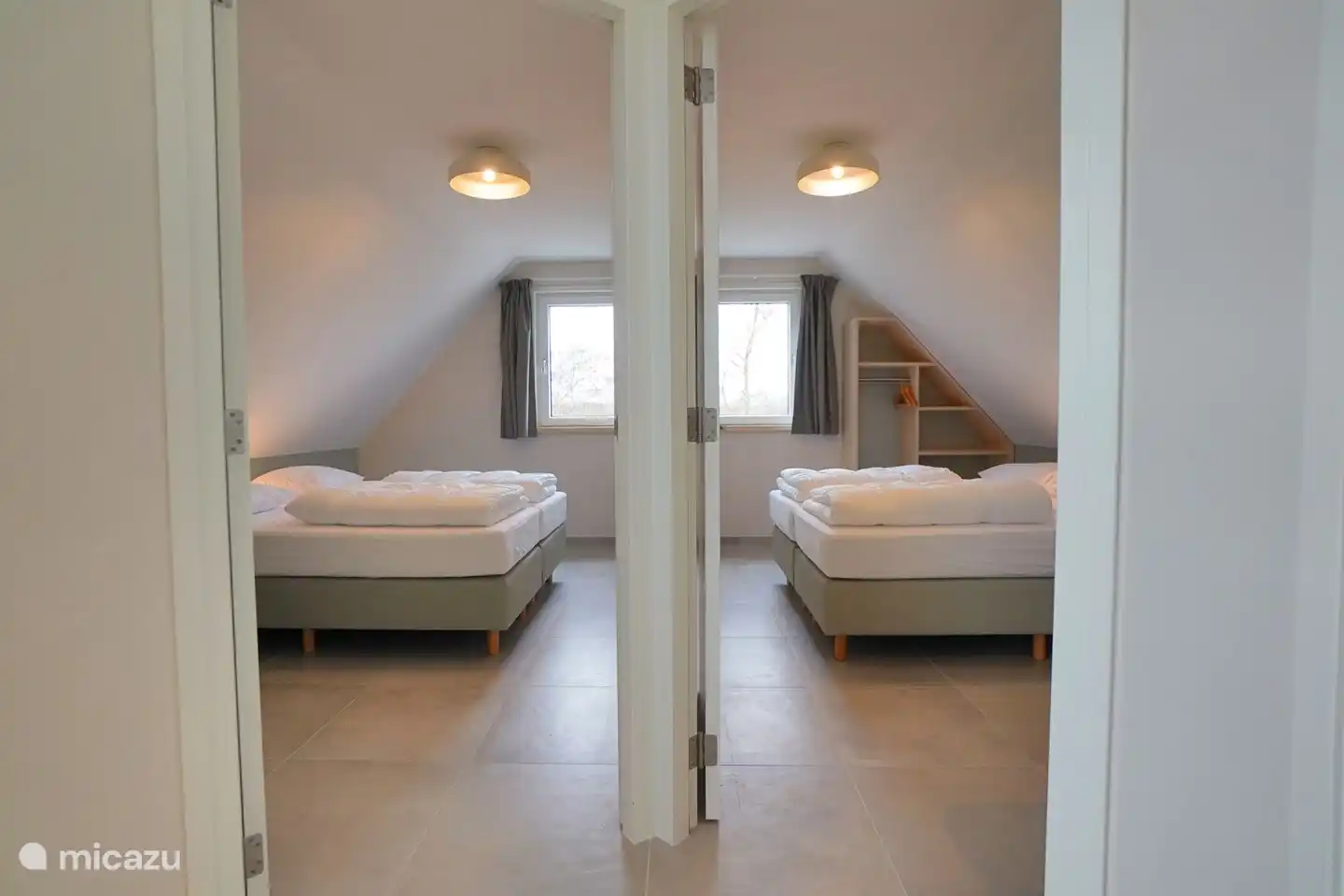 Schlafzimmer 3 und 4 im Obergeschoss