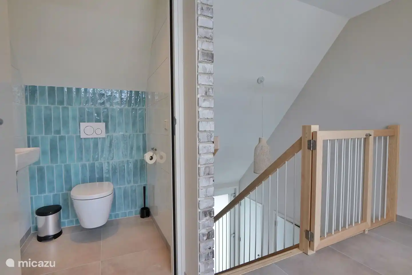 Separates WC im Obergeschoss