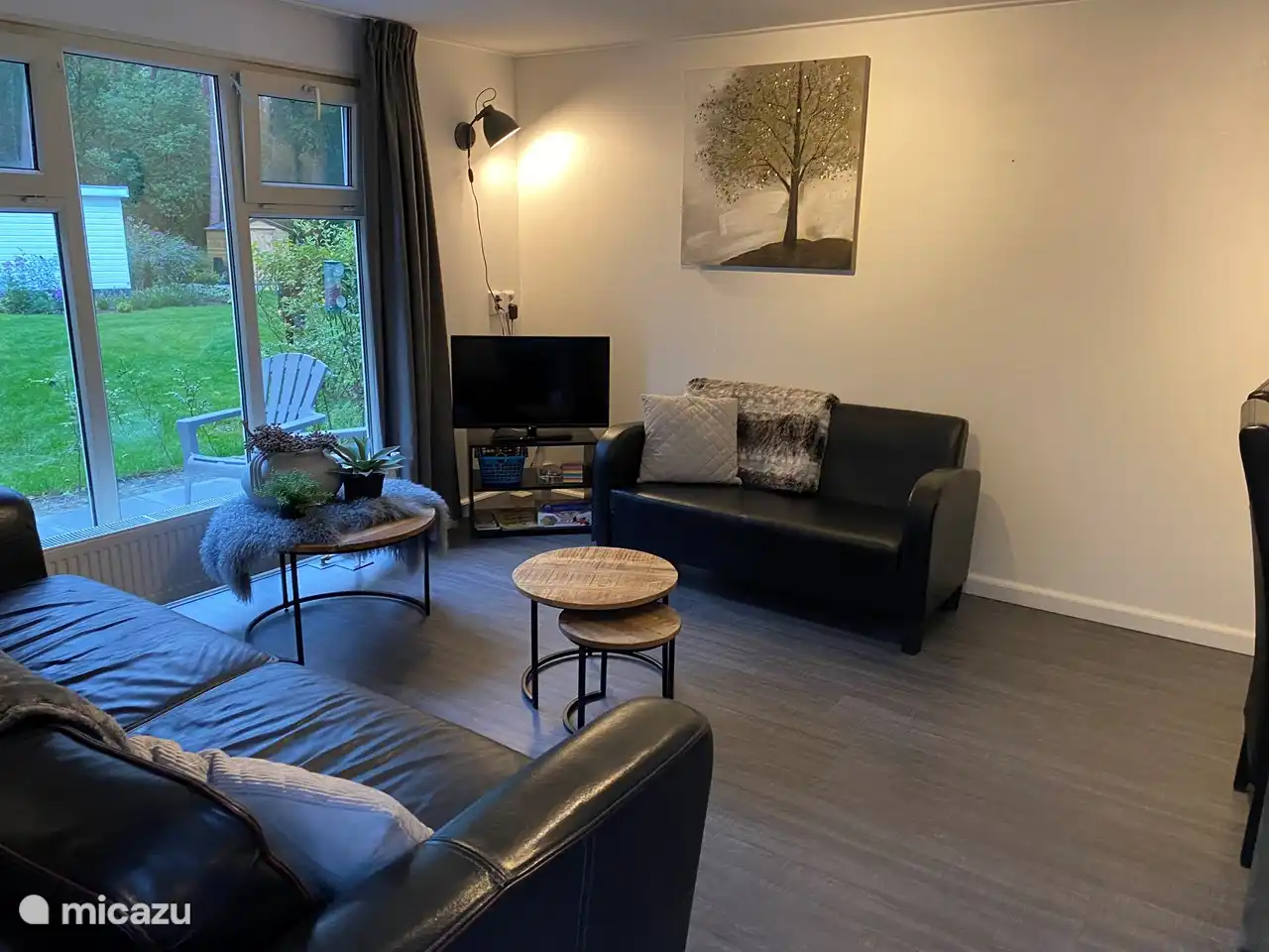 Séjour avec canapé.