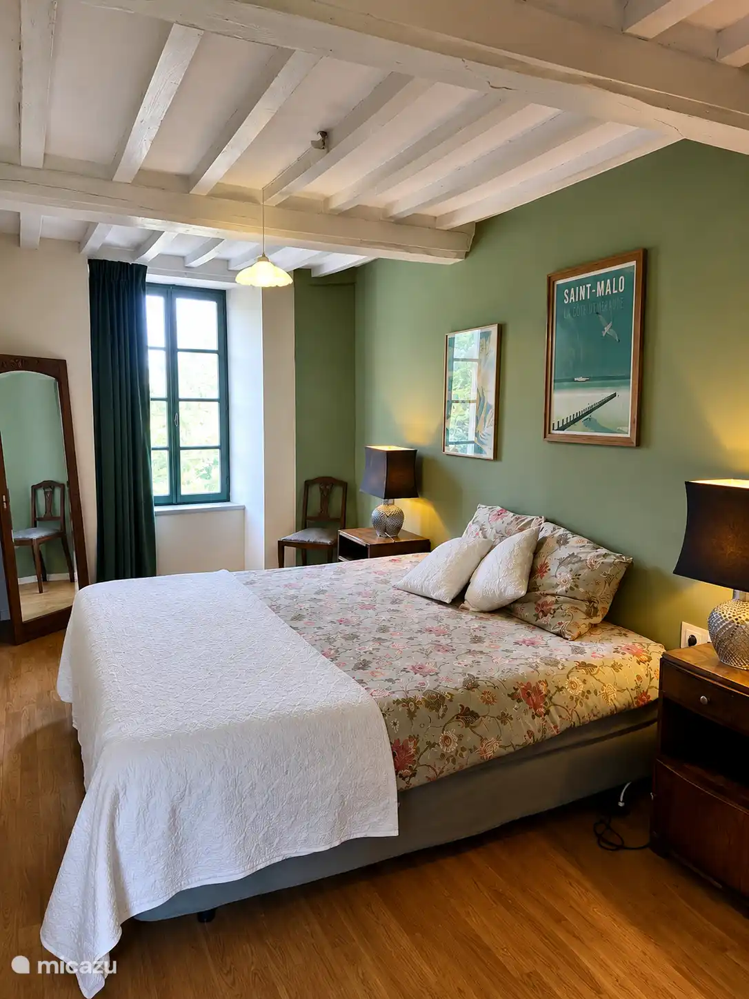Schlafzimmer 2 im ersten Stock