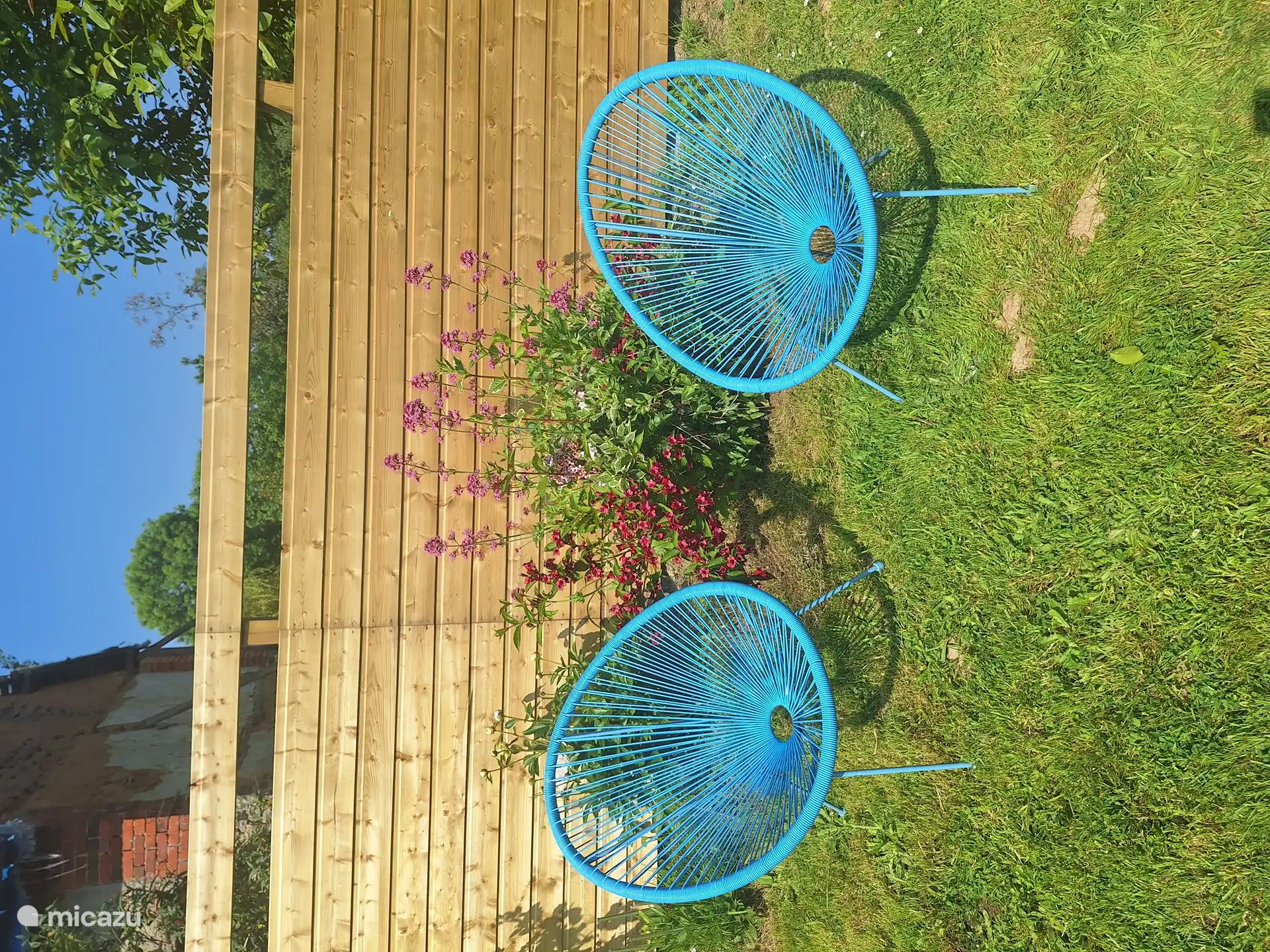 extra zitplekje in de tuin