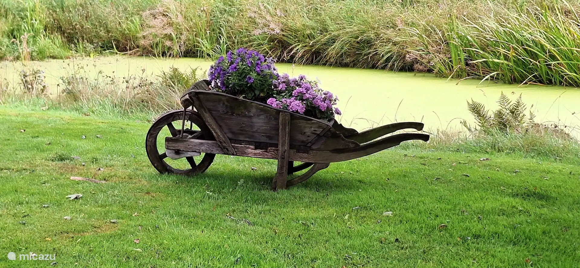 Altmodische Schubkarre