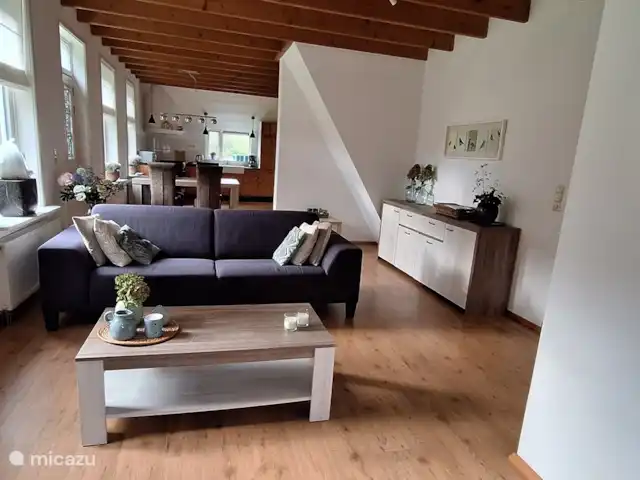 boerderij huren in Nederland, Friesland, Gersloot – Boerengeluk Ruime woonkamer