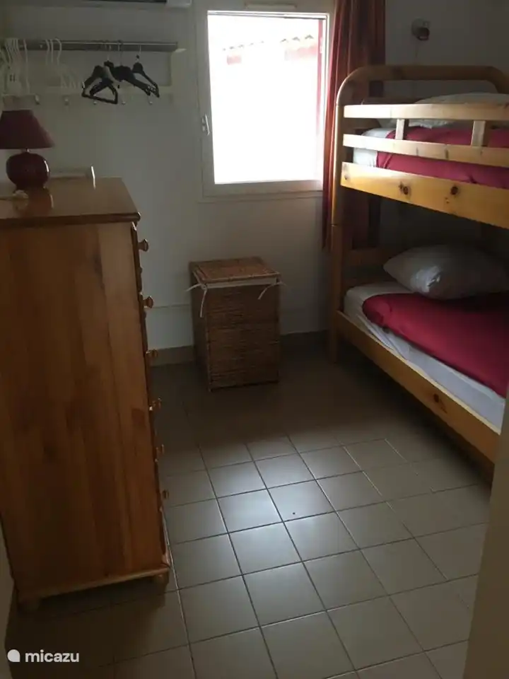 children's bedroom with double bed