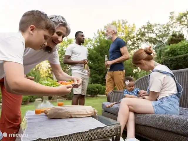 De Berk, Capfun Stoetenslagh en Países Bajos, Overijssel, Rheezerveen - chalet Chalet de Berk para 4 personas, Rheezerveen. ¡Relájate en el jardín!