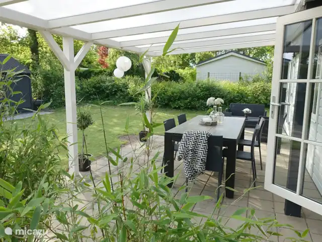 De Berk, Capfun Stoetenslagh en Países Bajos, Overijssel, Rheezerveen - chalet Chalet de Berk para 4 personas, Rheezerveen. Gran terraza cubierta