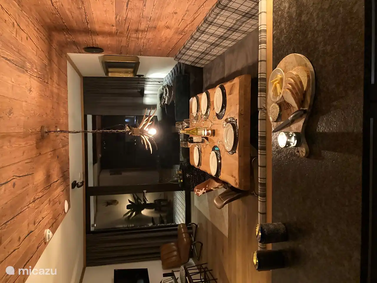 De sfeer in de avond
