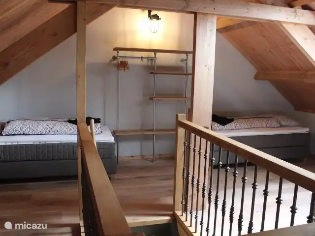 Hegeindse Hoeve | Pays-Bas, Brabant-Septentrional, Reusel-De Mierden - maison de vacances Chambre premier étage.
