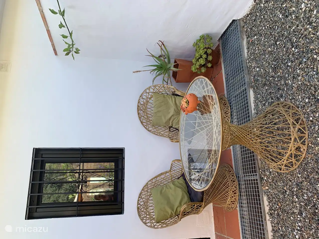 Einer der vielen gemütlichen Sitzplätze.