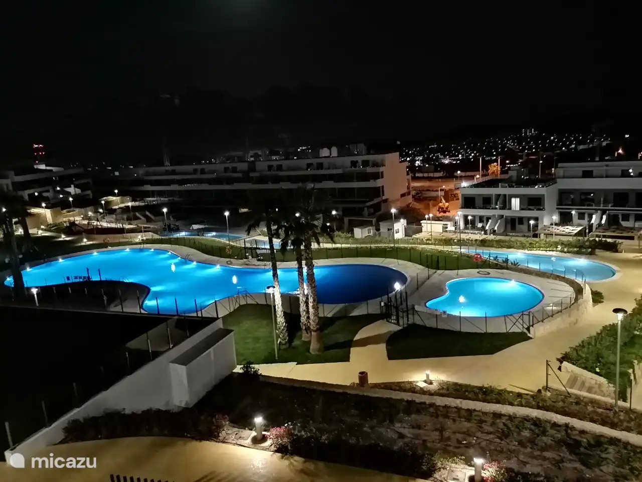 une belle vue romantique depuis notre terrasse