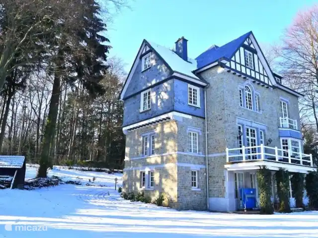 Le Soyeureux huren in België, Ardennen, Spa - landhuis / kasteel Prestigieus landhuis, opgenomen op de werelderfgoedlijst van UNESCO. Le Soyeureux is een belofte voor een unieke verblijfservaring en blijvende familieherinneringen