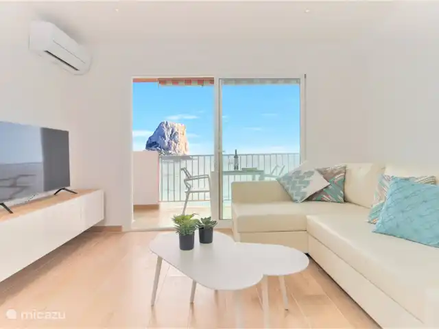 Appartement LA PERLA Calpe vue mer | Espagne, Costa Blanca, Calpe - appartement Living + TV et internet avec de belles vues sur l'IFACH à CALPE