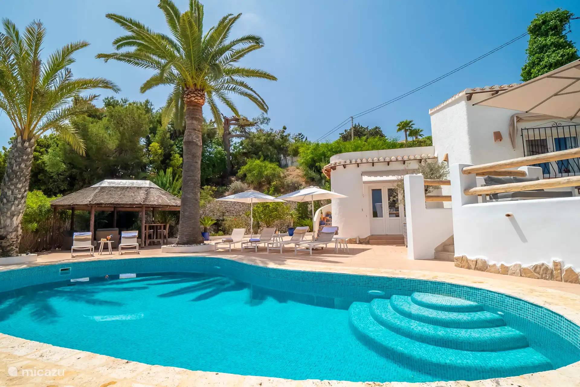 Villa Palmera in Spain, Costa Blanca, Moraira - villa