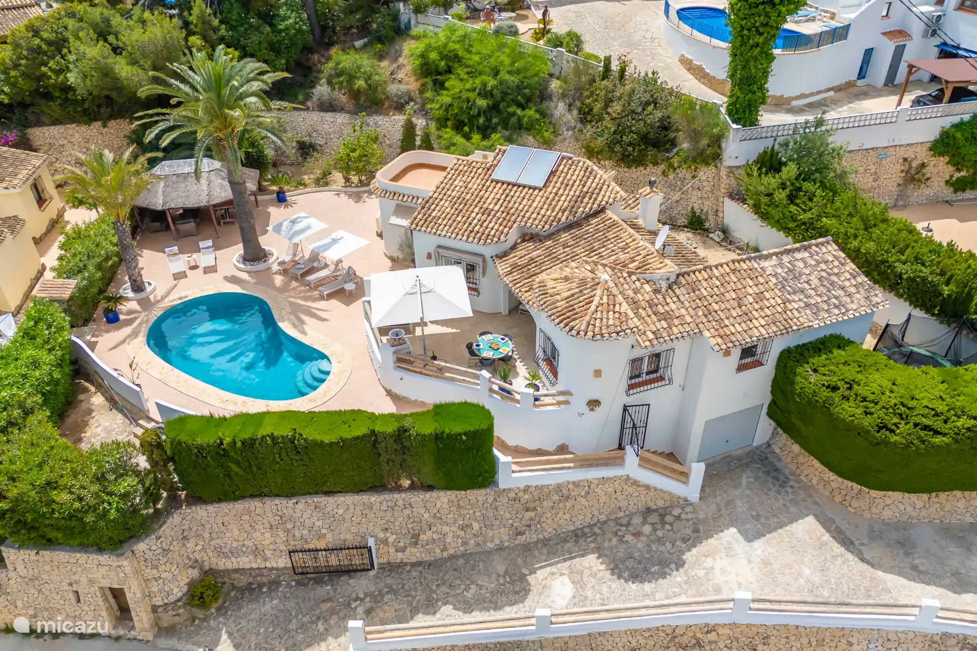 Vills Palmera from above