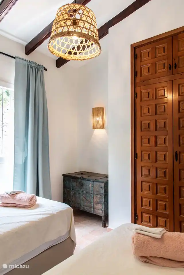 Bedroom with two beds