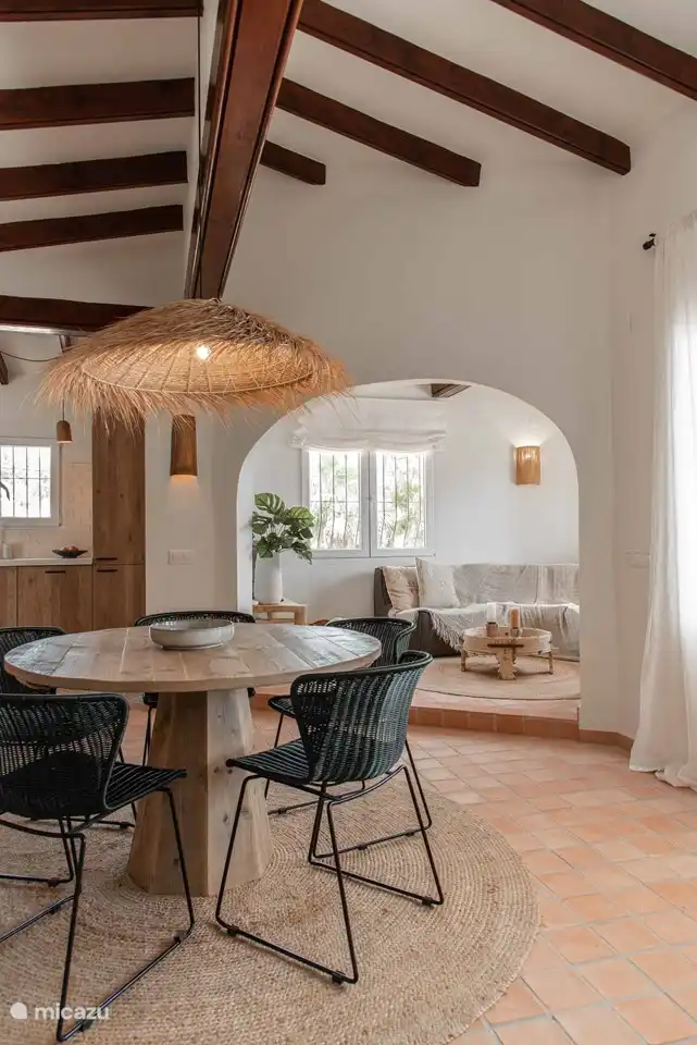 Dining room and sitting area