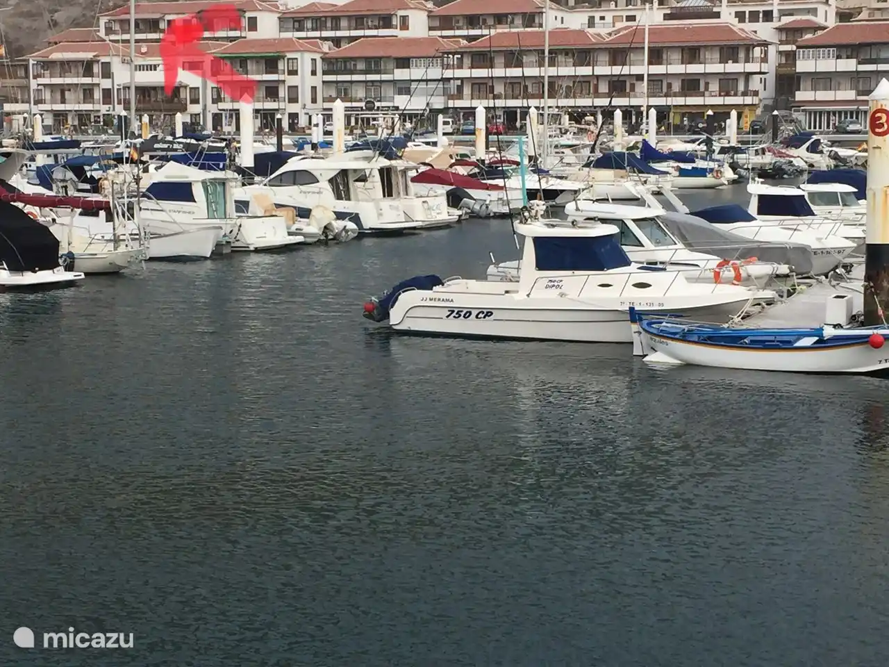 le port de Los Gigantes.
À Red Arrow, l’appartement est situé à
Vu le port