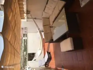 A lovely sunny roof terrace with plenty of shade