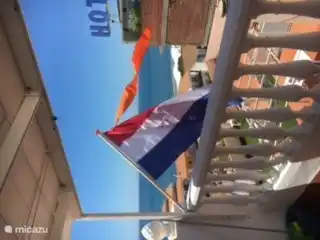 Roof terrace with sea view