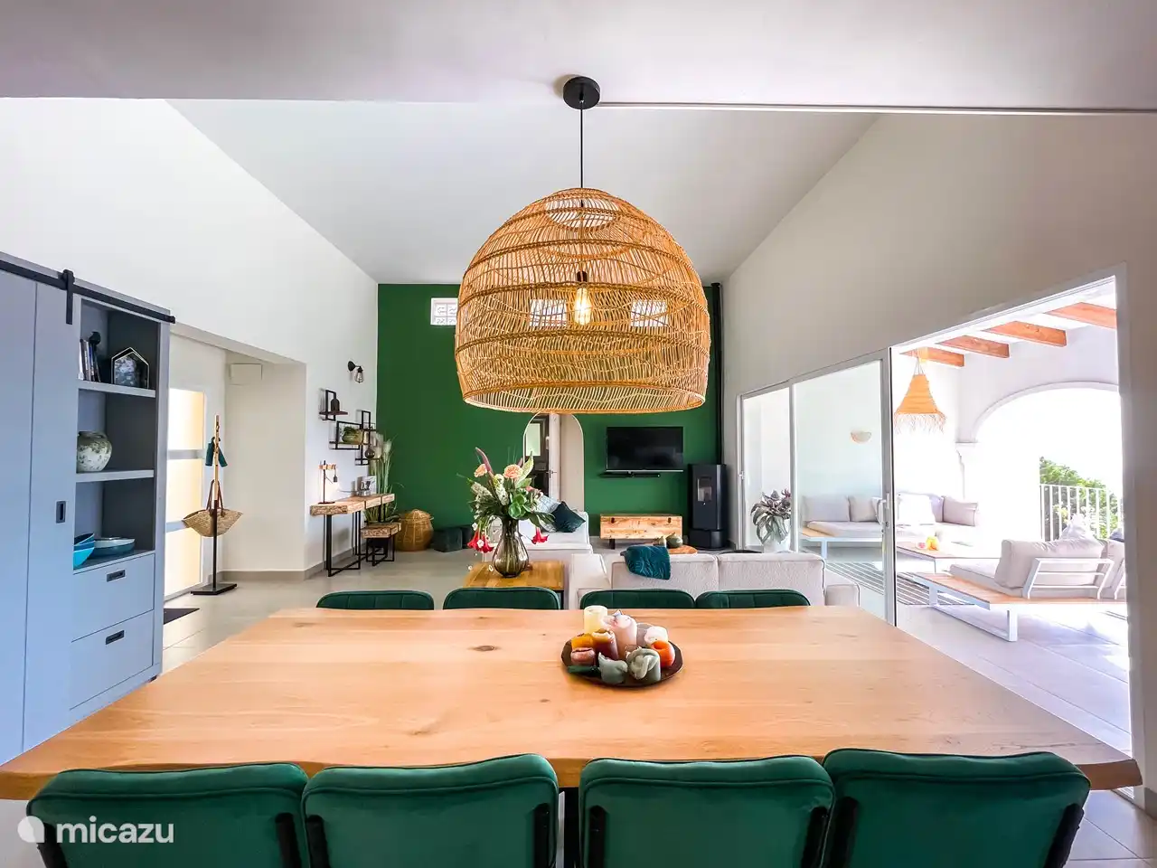 Vue depuis la cuisine