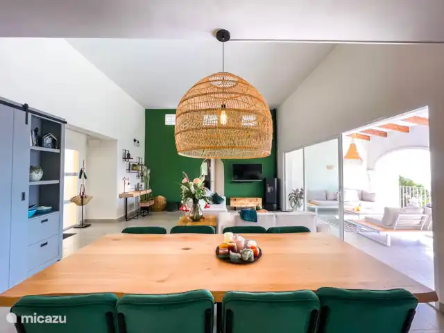 Location de Vacances Espagne, Costa Blanca, Teulada, villa - Villa Plaza Esmeralda Vue depuis la cuisine