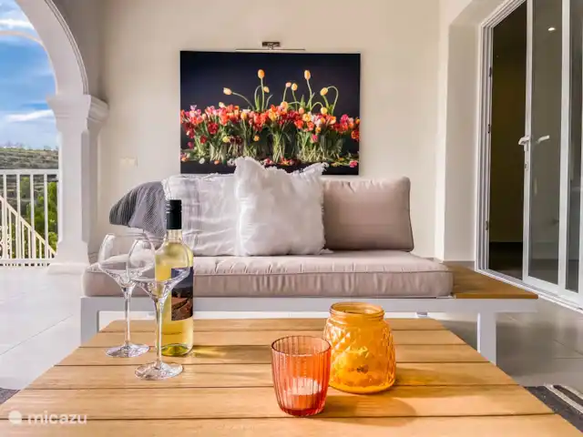 Location de Vacances Espagne, Costa Blanca, Teulada, villa - Villa Plaza Esmeralda Détendez-vous dans le coin salon