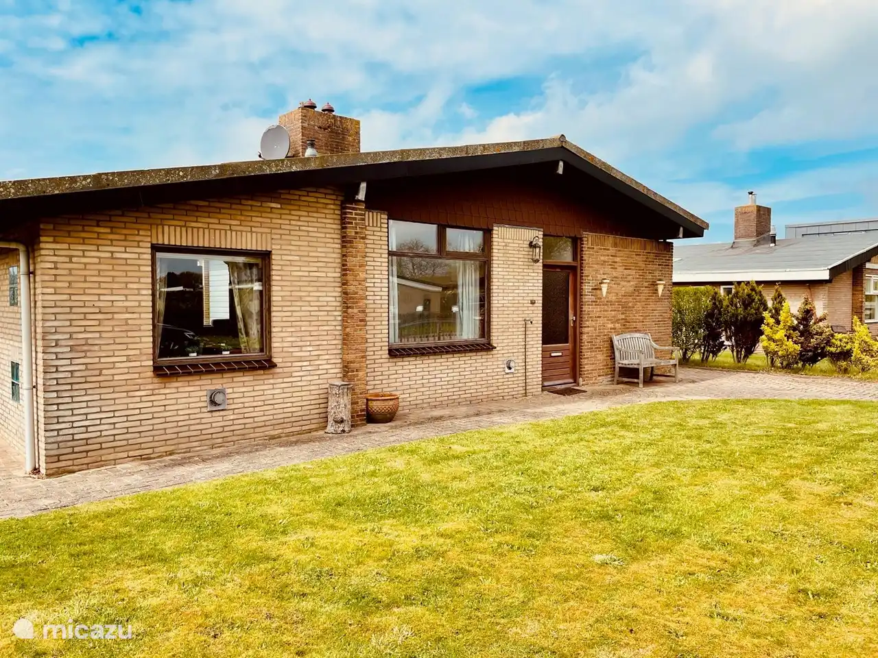 Vue extérieure de la maison