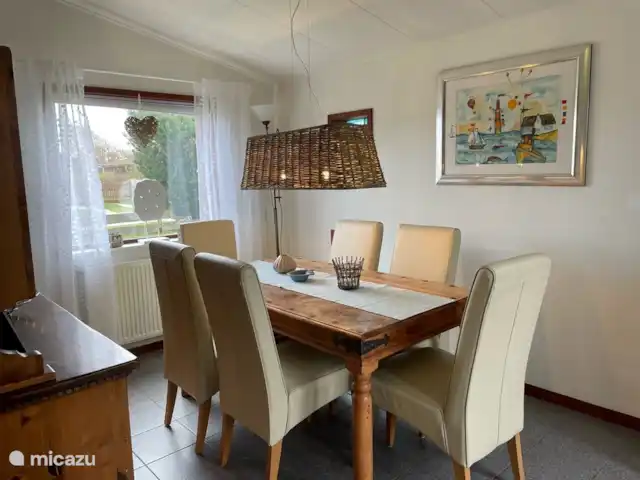 Beach Bungalow Lothar | Pays-Bas, Hollande du Nord, Julianadorp aan Zee - bungalow Salle à manger