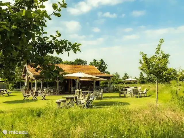 Location de Vacances Pays-Bas, Limbourg, Grashoek, maison mitoyenne - Au 7ème ciel 1 Jardin de cueillette en terrasse