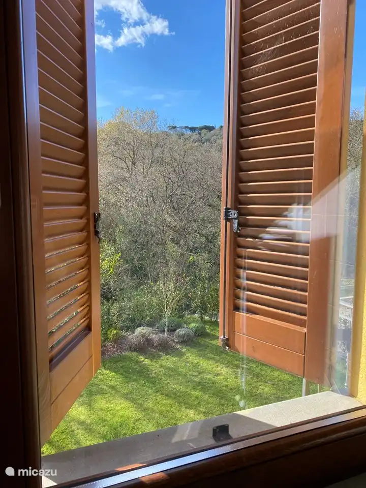 View from bathroom floor