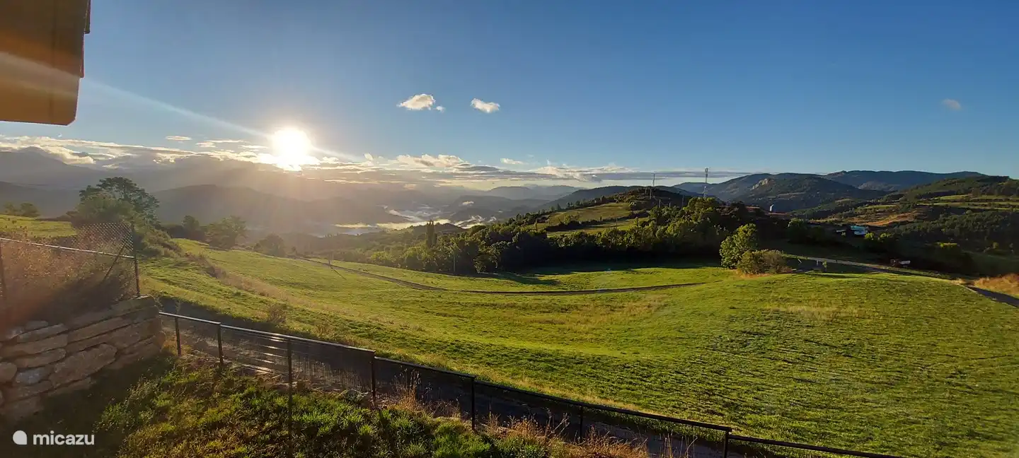 view from the garden