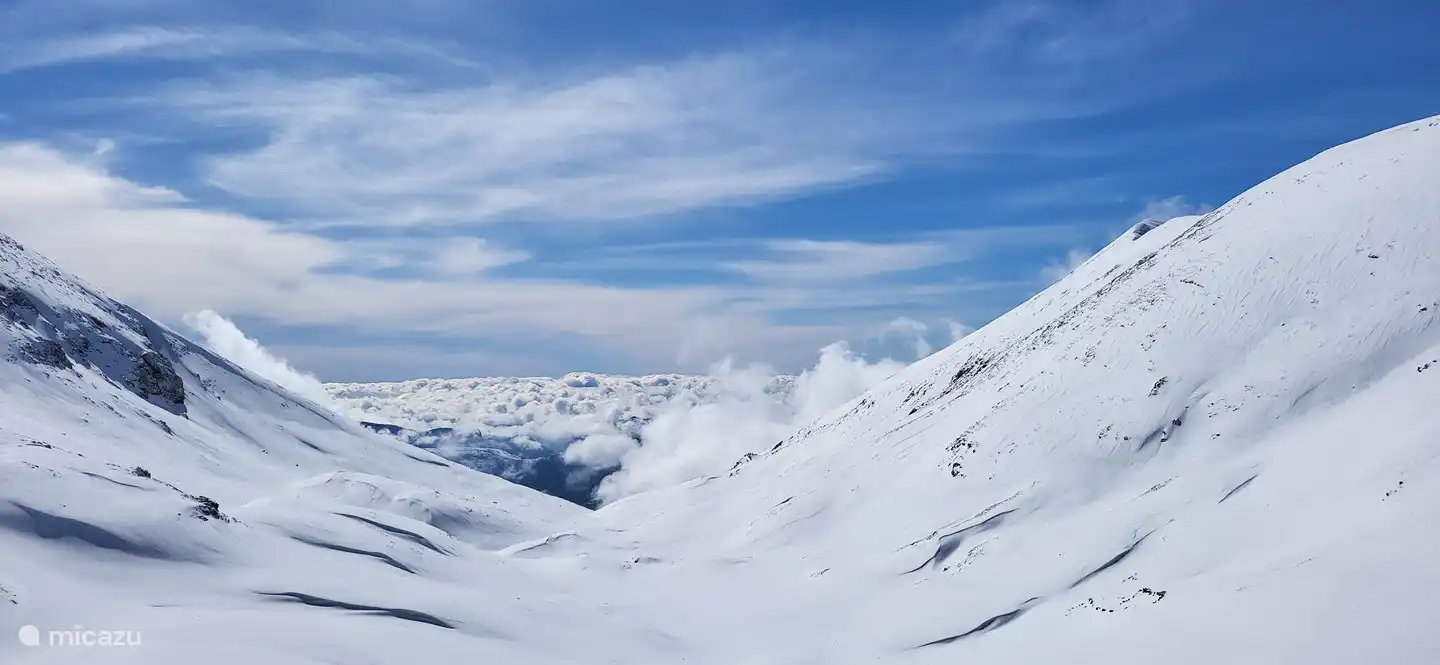 View from the ski slopes of Boí Taúll