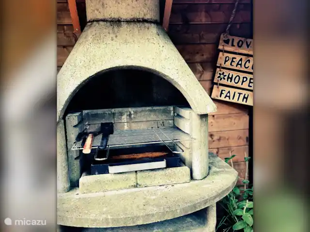 Wildlodge huren in Nederland, Gelderland, Emst (Epe) - vakantiehuis Barbecue time!