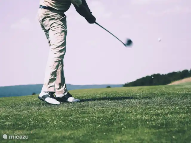 Wildlodge huren in Nederland, Gelderland, Emst (Epe) - vakantiehuis Meerdere golfbanen in de buurt zoals Het Rijk van Nunspeet en de Veluwse Golfclub Hoog Soeren
