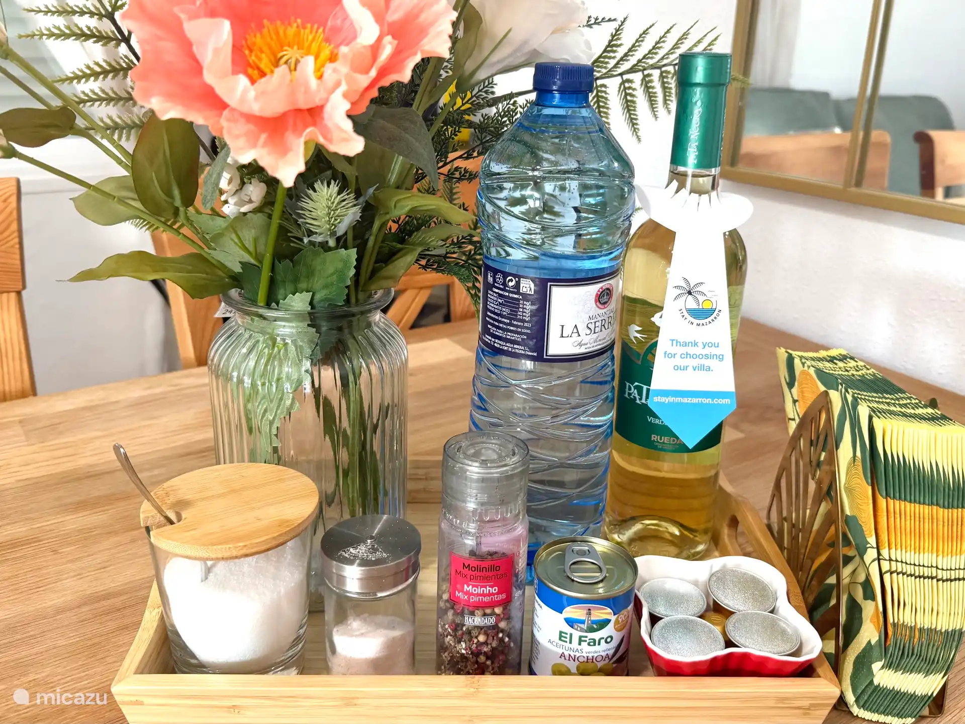 Casa Celeste - pack de bienvenue