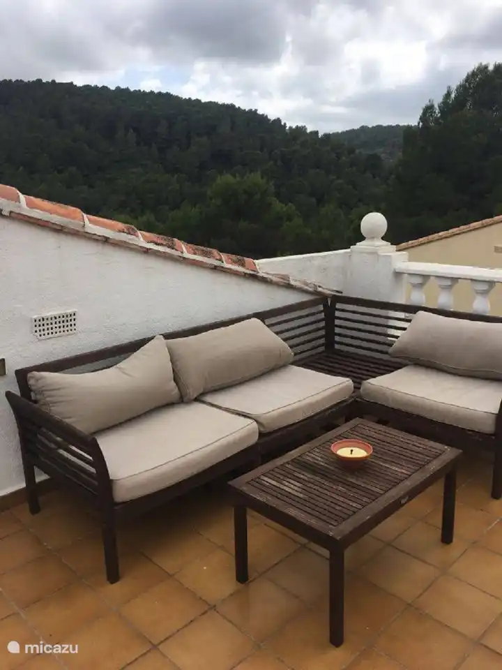 Lounge on the roof terrace to enjoy a drink