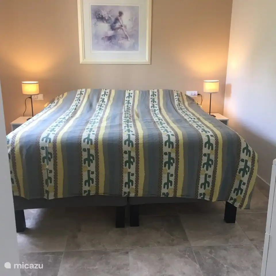 New mattresses with topper and high entry.