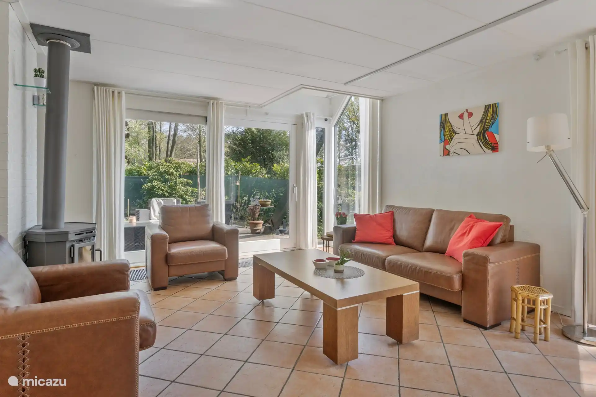 Sitzecke im Wohnzimmer