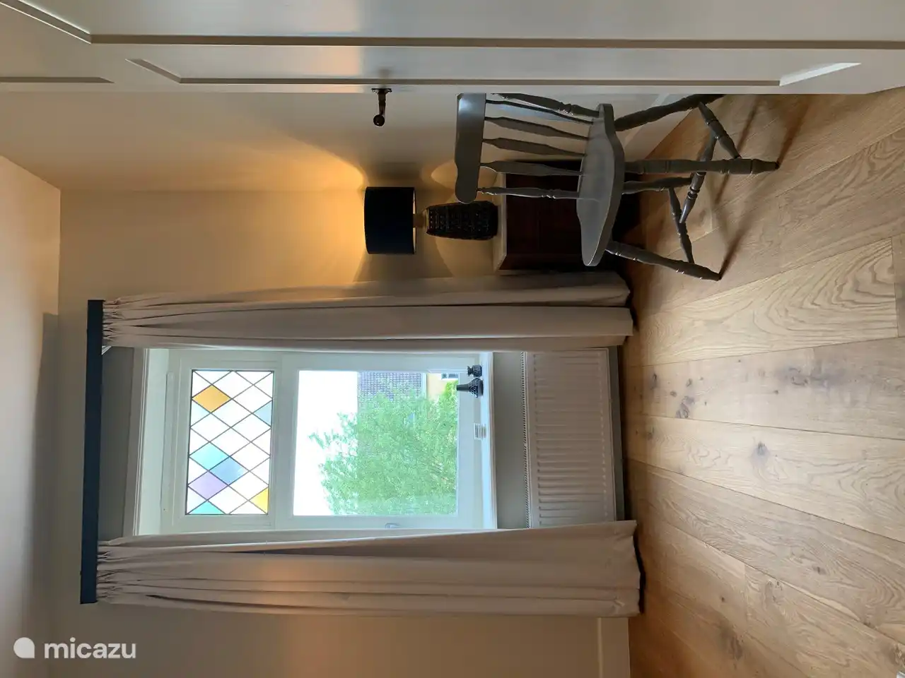 Zweites Schlafzimmer mit zwei Einzelbetten