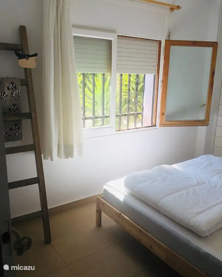 Bedroom 1 with double bed.