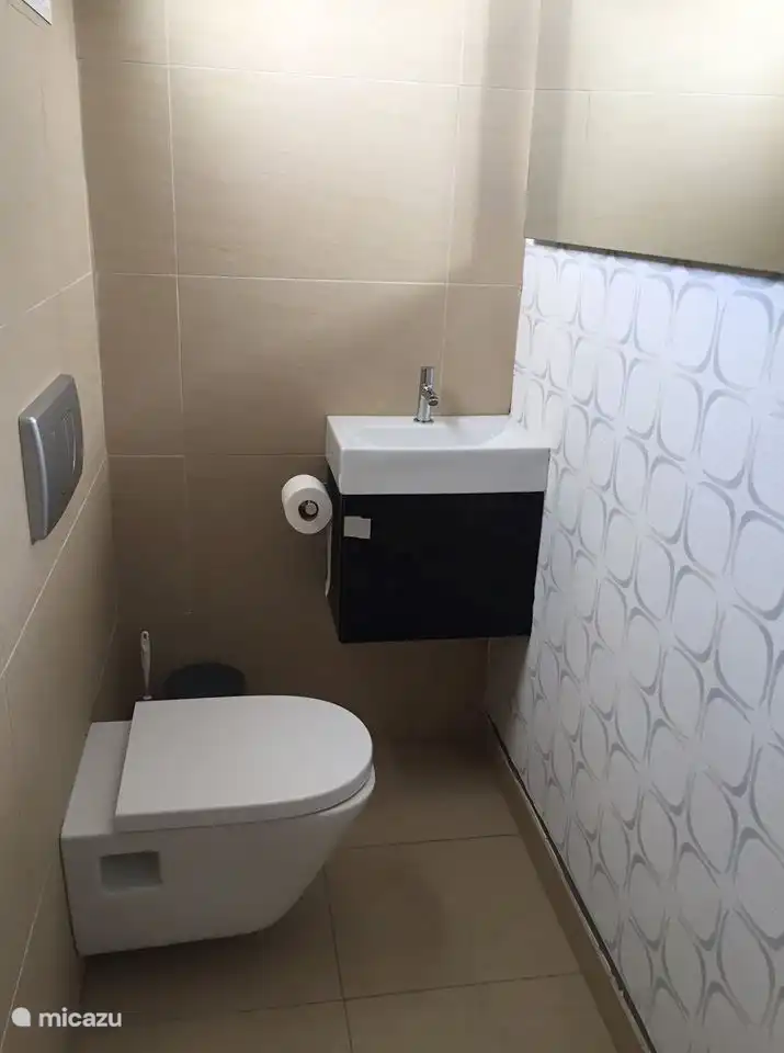 Separate toilet main building